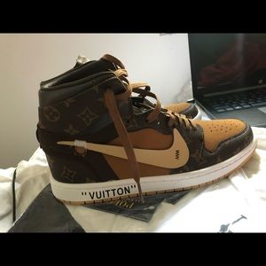 Luis Vuitton Nike sneaker